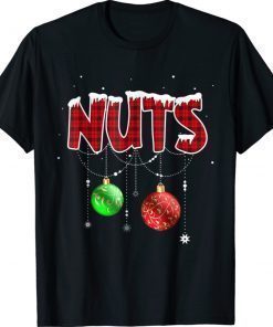 Chest Nuts Matching Chestnuts Christmas Couples Nuts Tee Shirt