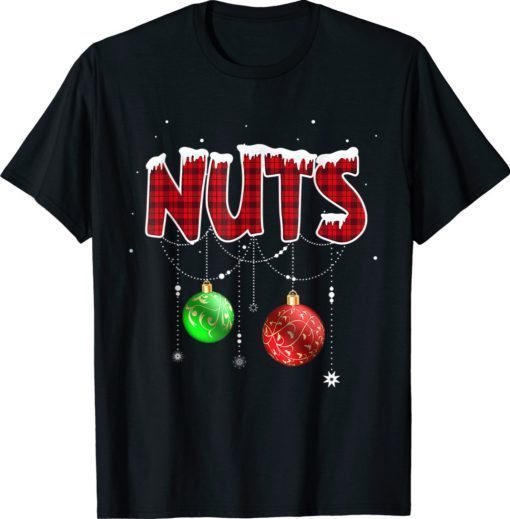 Chest Nuts Matching Chestnuts Christmas Couples Nuts Tee Shirt