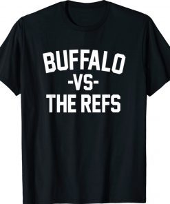 BUFFALO VS THE REFS Versus Referees NY Sports BFLO Vintage TShirt