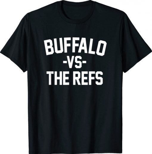 BUFFALO VS THE REFS Versus Referees NY Sports BFLO Vintage TShirt