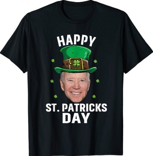 Funny Leprechaun Joe Biden Happy St Patrick's Day Biden Shirts