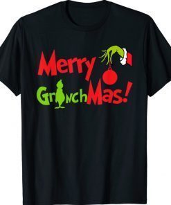 Merry Grinchmas Christmas Gift TShirt