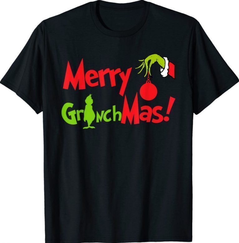 Merry Grinchmas Christmas Gift TShirt