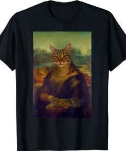 Funny Meowing Lisa Cat Shirt