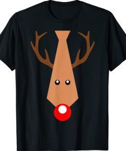 MY CHRISTMAS TIE Pajama Xmas Reindeer Gift TShirt