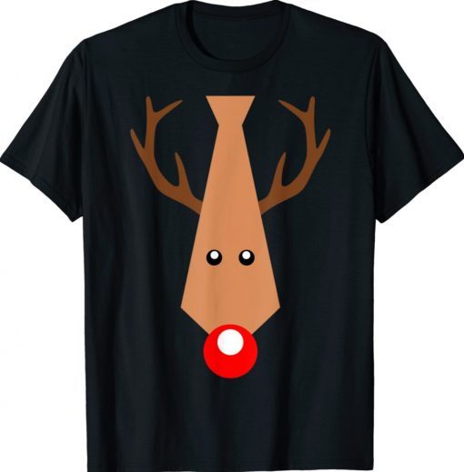 MY CHRISTMAS TIE Pajama Xmas Reindeer Gift TShirt