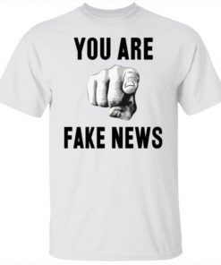 Peter Doocy You Are Fake News Tee Shirt