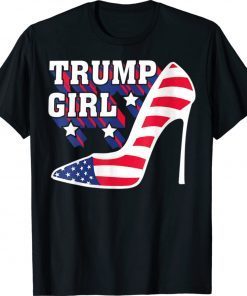 Funny Trump Girl Cute High Heel Vintage Shirts