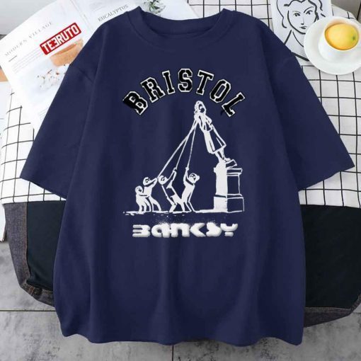 Vintage Bristol Statue Banksy TShirt