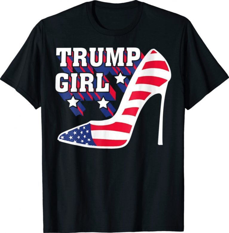 Funny Trump Girl Cute High Heel Vintage Shirts