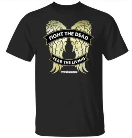 The Walking Dead Daryl Dixon Wings Vintage TShirt