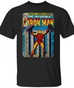 Vintage Iron Man Classic Retro Comic Cover 2022 Shirts