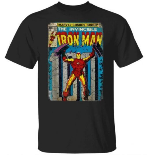 Vintage Iron Man Classic Retro Comic Cover 2022 Shirts