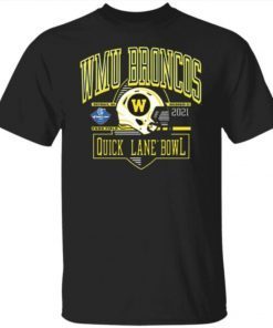 Vintage Quick Lane Bowl WMU Broncos Champions 2022 TShirt