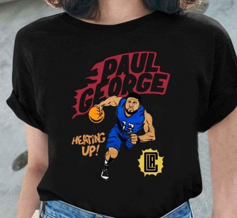 LA Clippers Paul George Homage Ash Comic Book Player Tee Shirt