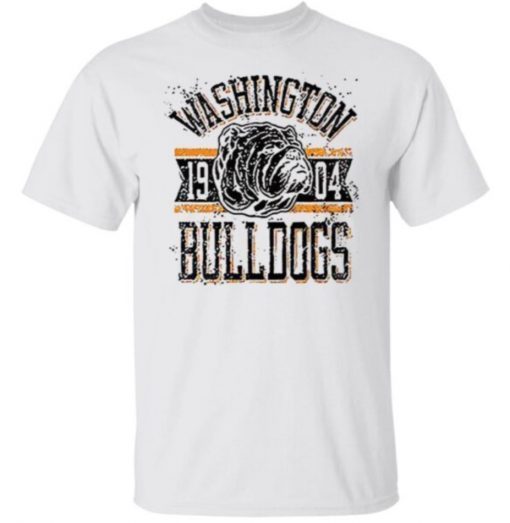 Vintage Washington 1904 Bulldogs Tee Shirt