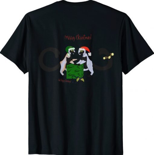 Get Swamped Lemur Christmas 2022 T-Shirt