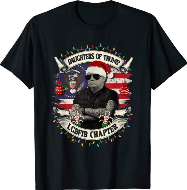 Daughters Of Trump Christmas Trump Pajamas Tee Shirt