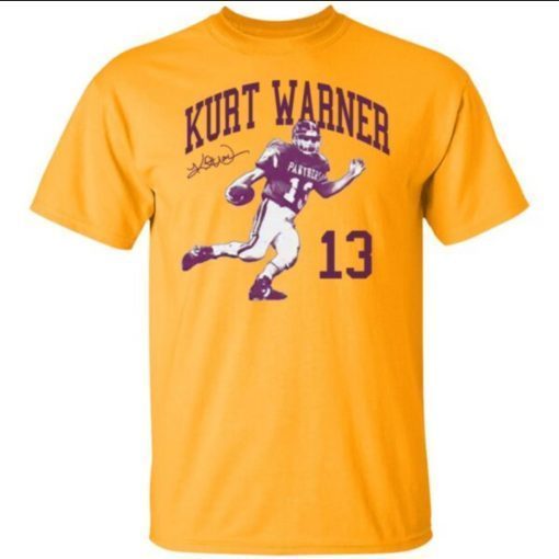 2022 Kurt Warner Northern Iowa Panthers Signature color Gift TShirt