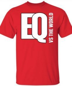 EQ vs the world color vintage tshirt