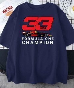 Vintage Formula One Champion Max Verstappen 33 Tee Shirt