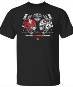 2021 Birmingham Bowl Houston Cougars vs Auburn Tigers Ticket Smarter Tee Shirt