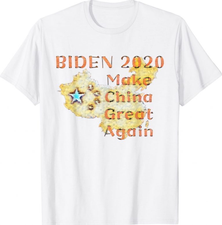 China Joe Biden 2020 Make China Great Again Vintage TShirt