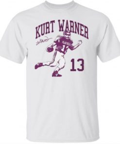 Kurt Warner Northern Iowa Panthers Signature Tee Shirt