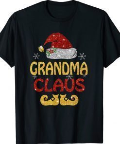 Grandma Claus Christmas Pajama Family Matching Xmas 2022 Shirts