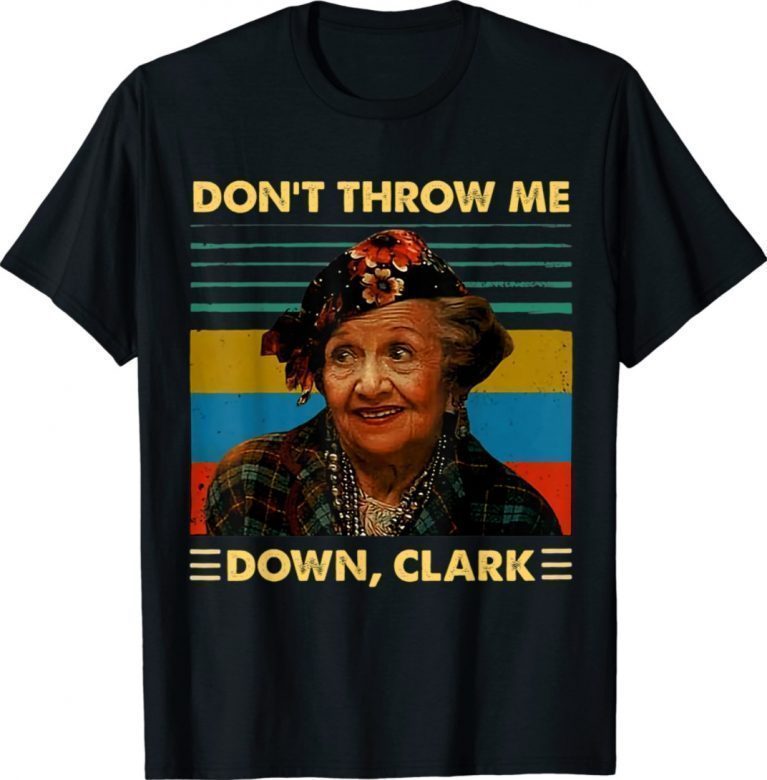 Vintage Don't Throw Me Down Clark Tee Shirt