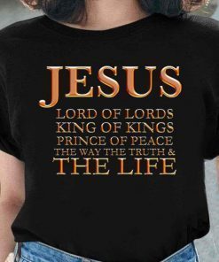 Vintage Jesus Lord Of Kings Prince Of Peace TShirt