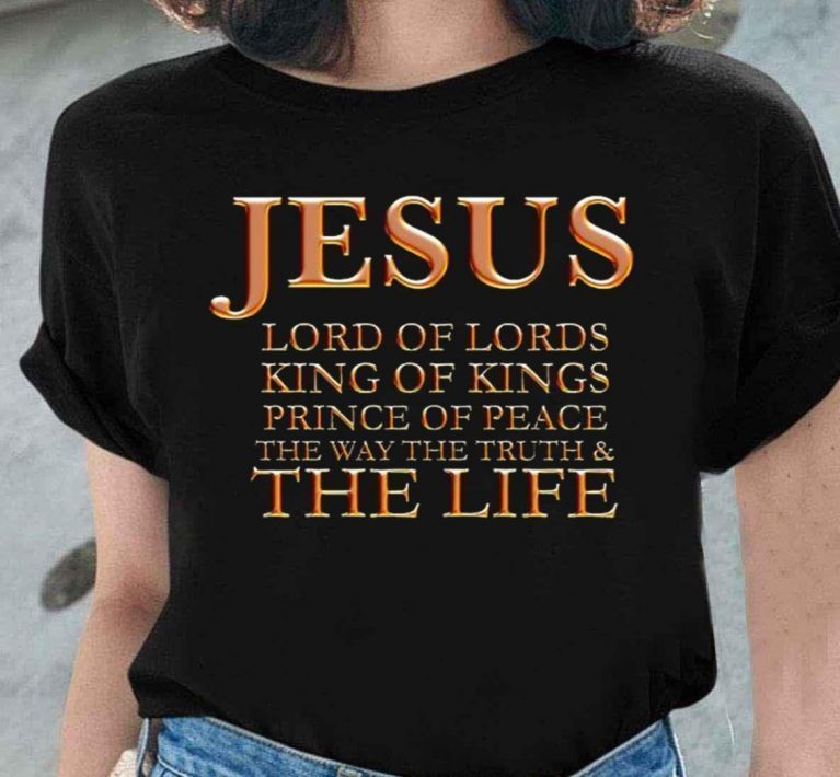 Vintage Jesus Lord Of Kings Prince Of Peace TShirt