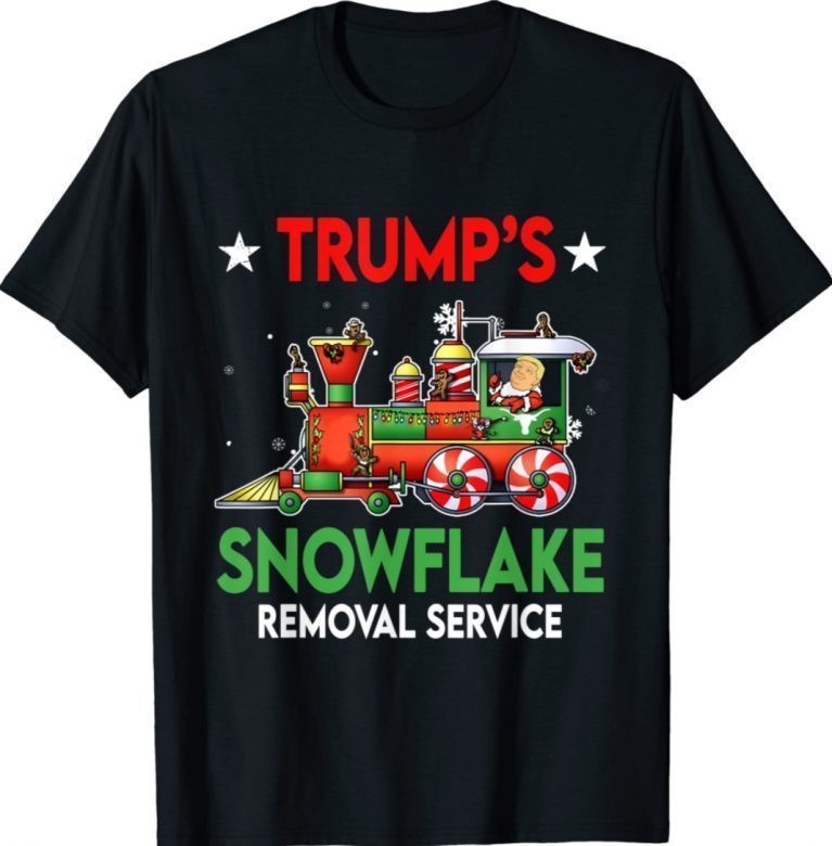 Trump's Snowflake Removal Service Trump 2024 Funny TShirt