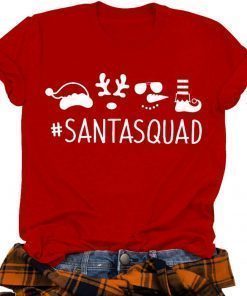 Santa Squad Christmas Cute Shirts