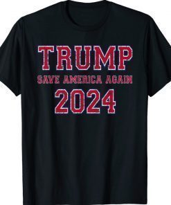 Donald Trump 2024 Save America Again TShirt