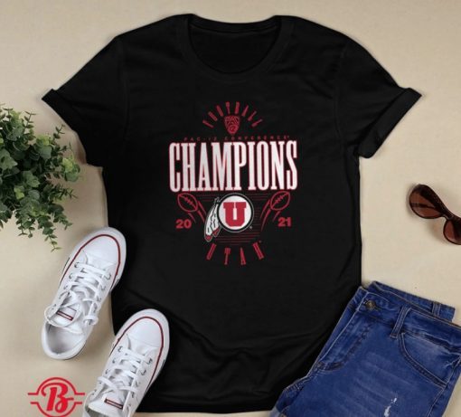 Utah Utes 2021 PAC-12 Football Conference Champions 2022 Shirts