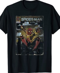 Spider-Man No Way Home Comic Cover Tee Shirt