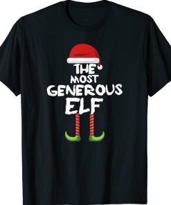 Noble Elf Family Matching Christmas Group Pajama Tee Shirt