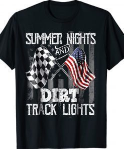 Summer Nights And Dirt Track Lights Sprint Car Racing 2022 Shirts