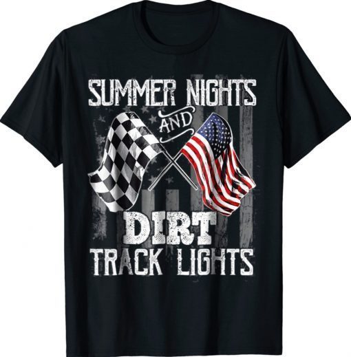 Summer Nights And Dirt Track Lights Sprint Car Racing 2022 Shirts