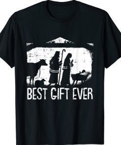 Cool Best Ever Christmas Jesus Nativity Scene Christian TShirt