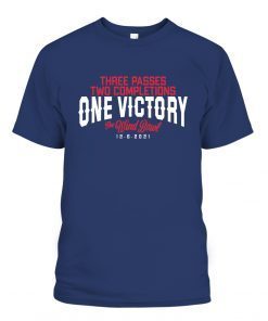 THREE PASSES – TWO COMPLETIONS – ONE VICTORY – THE WIND BOWL TEE SHIRT