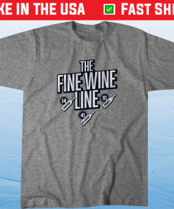 The Fine Wine Line Tampa Bay Tee Shirt