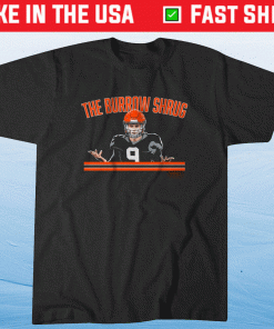 The Joe Burrow Shrug Tee Shirt