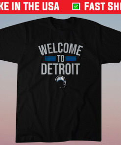 Welcome to Detroit Detroit Football Vintage TShirt