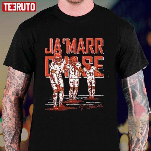 Ja’Marr Chase Touchdown Dance Tee Shirt