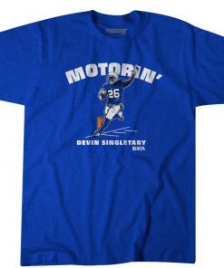 DEVIN SINGLETARY MOTORIN' UNISEX TSHIRT