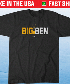 Ben Roethlisberger One Last Time Tee Shirt