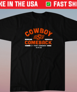 Cowboy Comeback Oklahoma State Vintage TShirt