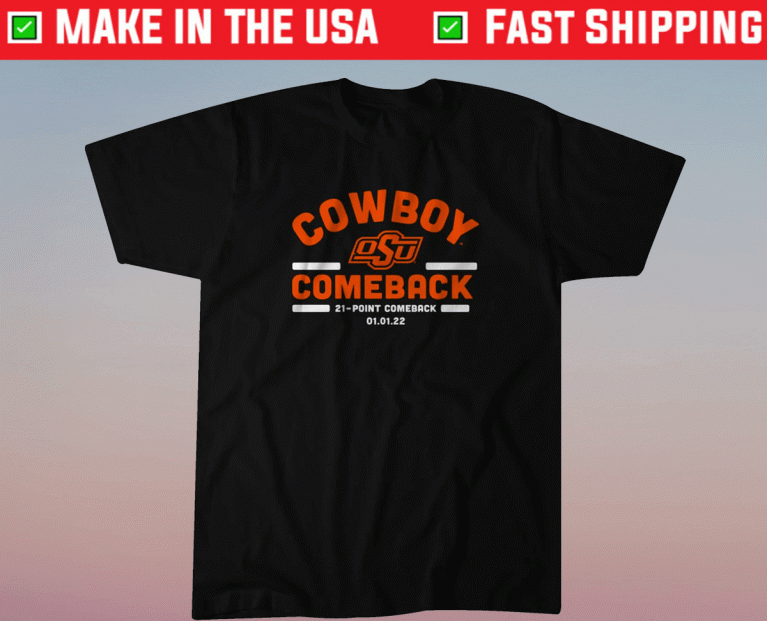 Cowboy Comeback Oklahoma State Vintage TShirt